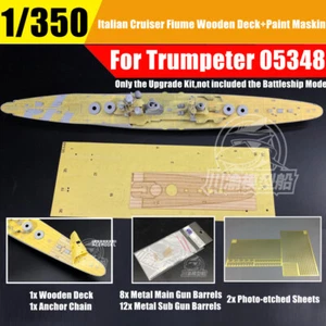 1/350 Scale Italian Fiume Heavy Cruiser Super Detail-up Set for Trumpeter 05348 - Picture 1 of 7