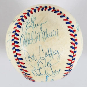 1984 USA Olympics Team-Signed Baseball (21) Mark McGwire, Barry Larkin, etc. ... - Picture 1 of 10