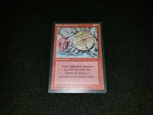 MTG 1x Revised red rare MP Italian FBB Wheel of Fortune - Reserved List - Picture 1 of 2
