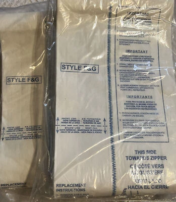 Eureka Sanitaire Style F&G Upright Vacuum Cleaner Bags 20 Pk Micro Filtration - Image 1 of 2