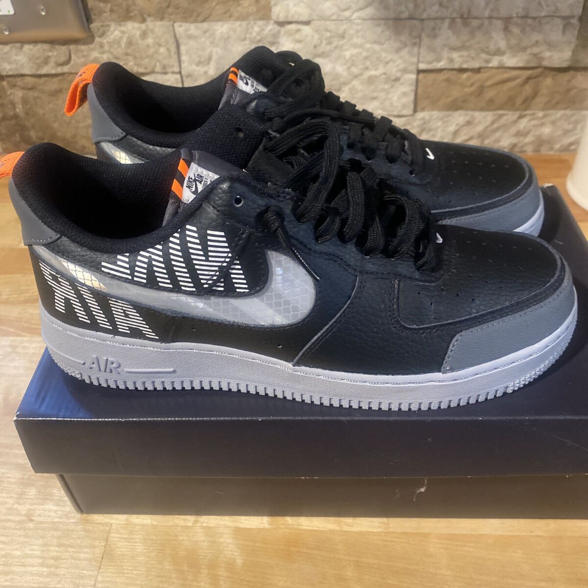 Nike Air Force 1 Low Under Construction - Black for Sale Nike Air Force 1 Low Under Construction - Black for Sale