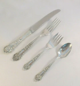 French Renaissance-Reed & Barton Sterling 4-PC Dinner Place Setting(s)-French - Picture 1 of 5