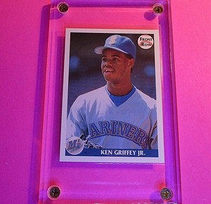 1991 Front Row KEN GRIFFEY JR #5,  MINT Mariners, HOF