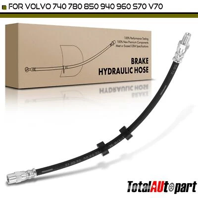 Manguera hidráulica de freno para Volvo 740 780 850 940 960 S70 V70 delantera izquierda o derecha Foto 1 de 4