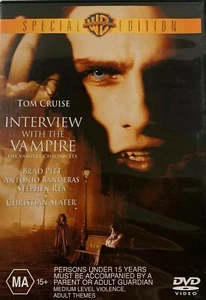 Interview With the Vampire DVD - Special Edition (Region 4, 2002) Free Post - Picture 1 of 1