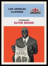 2001-02 Fleer Platinum #3 ELTON BRAND Los Angeles Clippers