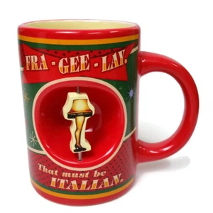 A Christmas Story Leg Lamp Spinner Mug 12oz. Novelty Coffee Cup Mug NEW WITH BOX - Picture 1 of 11
