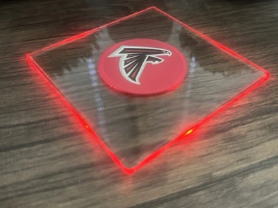 Montaña rusa LED Atlanta Falcons Foto 1 de 4