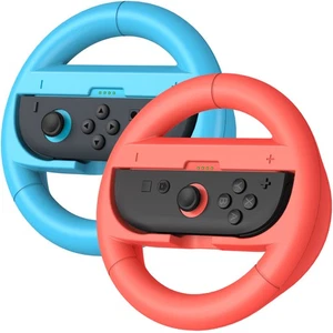 Pack de 2 Accesorios Volante Nintendo Switch Joy-Con Par de Ruedas Gaming - Imagen 1 de 7