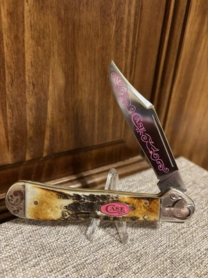 Case XX 6.5 Bonestag Copperlock Rosa Potenciadores Desplazados SFO 1 de 125 Hecho Foto 1 de 3