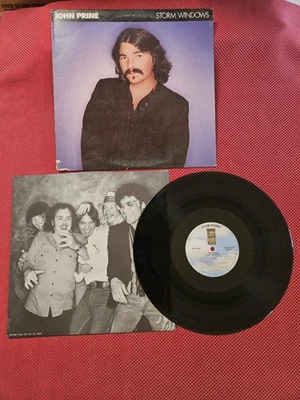 John Prine – Storm Windows ; 1980 LP  1ST PRESS COVER FAIR (VINYL EX) - Image 1 of 3