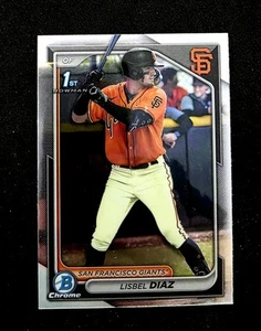 2024 Bowman Chrome #BCP-194 Lisbel Diaz 1st Prospects - Picture 1 of 2