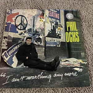 PHIL OCHS I Ain't Marching Anymore US Elektra Mono Folk LP VG+/NM - Picture 1 of 11