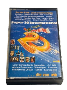 MC - HITSTATION - SUPER 20 INTERNATIONAL - Musik Kassette 57 498 XVT ariola - Bild 1 von 10