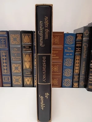 Heritage Press Notes from Underground & The Gambler Fyodor Dostoevsky Sandglass  - image 1 of 4