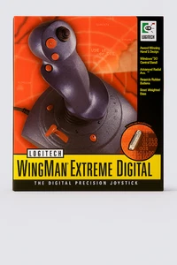 Vintage 1997 Logitech Wingman Extreme Digital Joystick  Sealed In Box!!! Rare - Picture 1 of 7