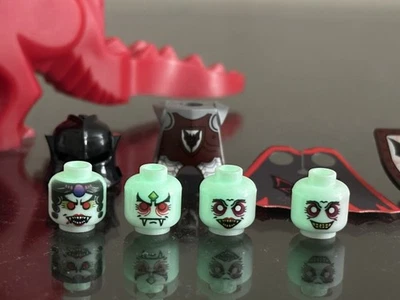 LEGO Series Vampire Knight  4 Classic vampire heads + 2 sets of Armor + Dragon - Image 1 of 4