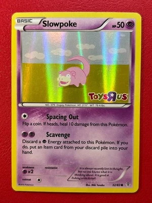 Slowpoke - 32/83 - Toys R Us Promo, Generations - Pokemon Card - MP - Image 1 of 2