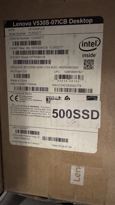 Computer Lenovo V530S-07ICB / i5 / RAM 8 GB / SSD Drive500G - Image 1 of 4