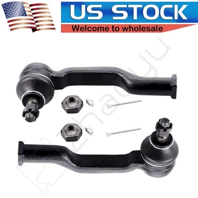 Front Inner Tie Rod Ends Links For Mazda B2200 B2600 LX SE-5 LE-5 1987-1993 - Image 1 of 4