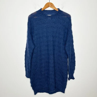 ESPRIT Vintage Knit Sweater Dress Womens Size Small Mohair Winter Retro Comfy - Image 1 of 4