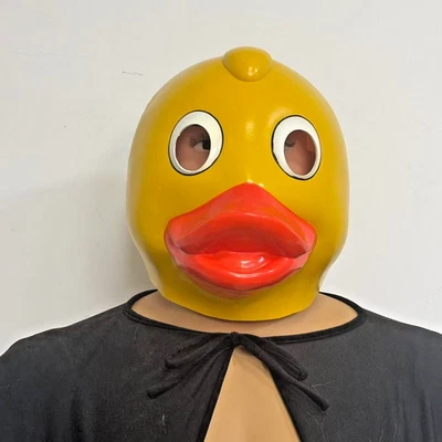 Mascarada de Halloween Látex Animal Cabeza de Pato Máscara Carnaval Fiesta Juegos con disfraces Foto 1 de 4