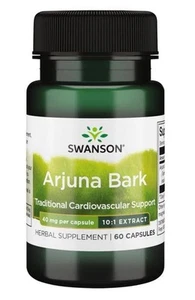 Swanson Premium Arjuna Rinde 10:1 Extrakt 60 Kapseln - Picture 1 of 1