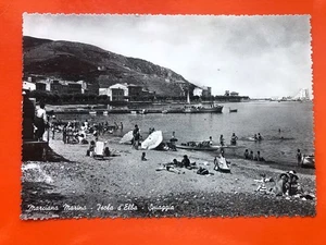 03457 Cartolina Marciana Marina (LI) Spiaggia - Picture 1 of 2