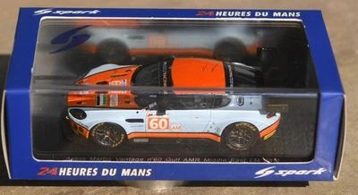 1/43  SPARK  ASTON MARTIN VANTAGE GULF AMR LE MANS 2011/no minichamps trofeu ixo - Photo 1/3
