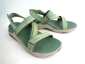 DANSKO 4917130300 EU 41 US 10.5 11M Rayna Sage Multi Webbing Light Sandals Shoes - Picture 1 of 7