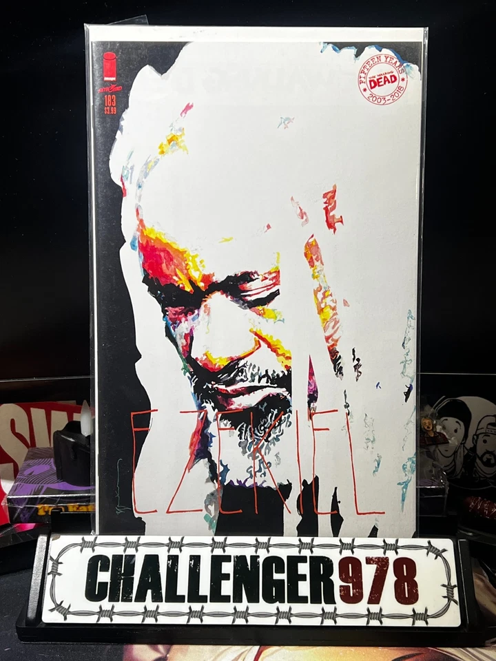 The Walking Dead #183 Bill Sienkiewicz Variant - EZEKIEL - Image 1 of 1