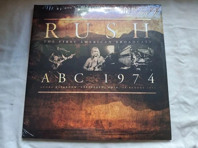 RUSH  FIRST AMERICAN BROADCAST OHIO 1974 MINT *SEALED* DOUBLE VINYL LP - Image 1 of 3