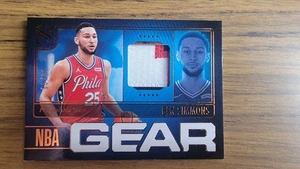 BEN SIMMONS 2024-25 Panini Silhouette GAME USED NBA GEAR 3-COLOR PATCH SIXERS /99 - Bild 1 von 3
