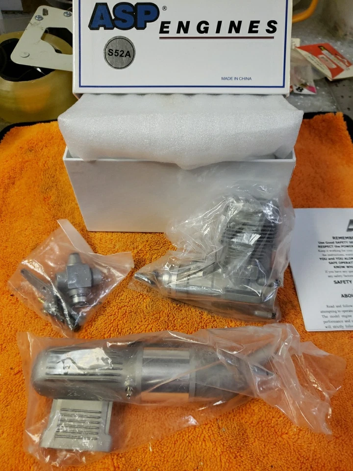 ASP Engine - ASP S52A - S 52 A RC motor - New - Image 1 of 4