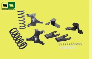 3/3-4" Drop Kit SPND+COIL+HANGR+SHKL FOR 88-98 Chevy GMC C1500 V6 STD & EXT CAB - Picture 1 of 2