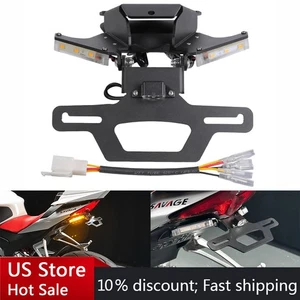 License Plate Holder w/ LED Turn Signal For Aprilia RS660 Tuono V4/660 2021-2024 - Picture 1 of 22