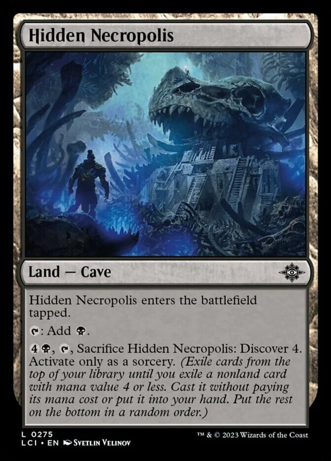 x1 Hidden Necropolis - Lost Caverns of Ixalan - NM - MTG - Image 1 of 1