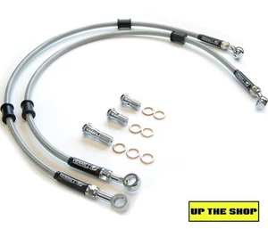SUZUKI GSF400 1991-97 Bandit VENHILL stainless braided brake lines hoses Race - Picture 1 of 3