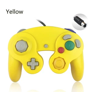 Classic Game Controller Pad Gamepad Adapter for Nintendo GameCube GC Wii Yellow - Picture 1 of 2