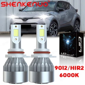 For Toyota C-HR/CHR 2018 2019 6000K White LED Headlight Bulbs Kit High Low Beam - Foto 1 di 14