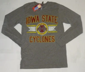 NEU NCAA Iowa St State Cyclones L/S Langarm-T-Shirt Damen S Tri Blend Neu mit Etikett - Bild 1 von 1