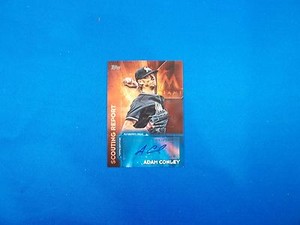 2016 Topps Update Adam Conley Scouting Report AUTO Autograph #SRA-AC