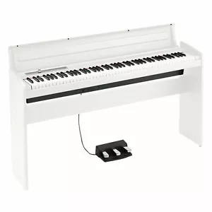 Korg LP-180 88 Note Digital Piano White w/ Stand, Pedal - Picture 1 of 1