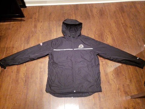 Hamilton Tigers Cats KEWL windbreaker Mens Large Cover