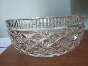 WATERFORD 8" ARCHIVE BOWL CRYSTAL/LEAD GLASS IRELAND - Picture 1 of 8