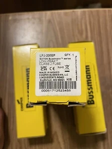 1 Stück Original Bussmann LPJ-200SP LPJ200SP LPJ 200SP 200A 600Vac Klasse J Sicherung - Bild 1 von 3