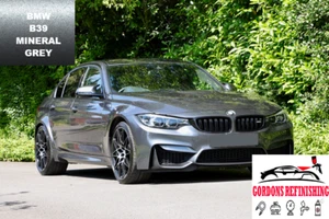BMW B39 MINERAL GREY 400ml Aerosol BASECOAT Spray Paint Kit Spray Gun Amounts - Picture 1 of 18
