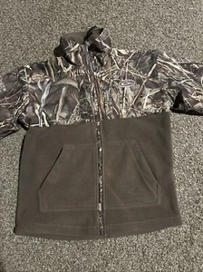 Drake Waterfowl Youth Quarter Zip Jacket Size 10 - Picture 1 of 11