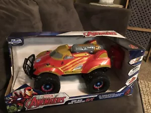Jada Toys Marvel Avengers Iron Man Iron Thruster 1:14 RC Car NEW IN STOCK - Picture 1 of 7