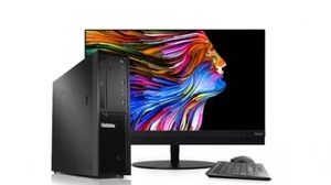 Lenovo ThinkStation Workstation P320, Bundle with 24" ThinkVision VoIP Monitor - Picture 1 of 6